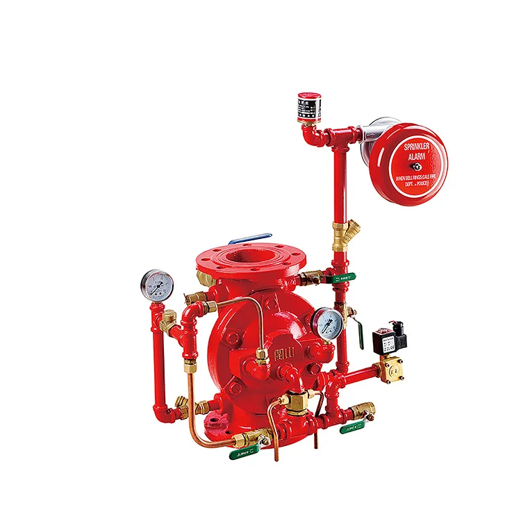 Grooved 4 Inch Automatic Fire Alarm Deluge Check Valve