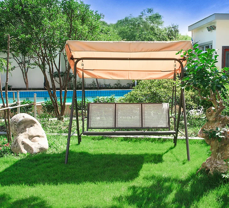 Green luxury outdoor net hanging swings