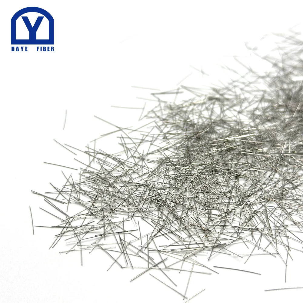 Stainless Steel Fiber Rebar Replacement Micro rebar ISO CE steel fiber for concretement UHPC