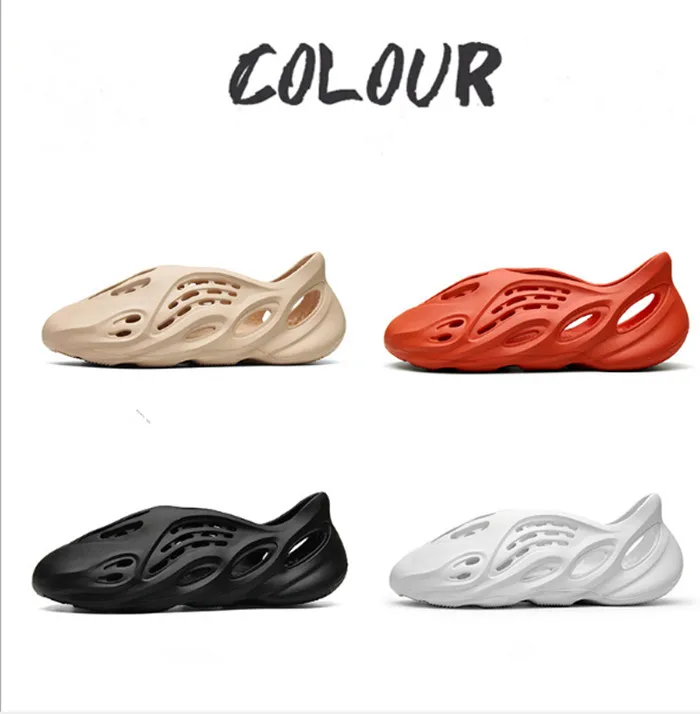 Ins style High quality slippers summer beach hole shoes Couples sandals slides for women men