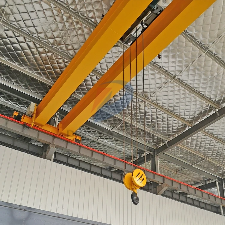 mini bridge crane 1000kg head end double girder eot crane 70t 20t indoor grab bucket Marble overhead crane for sale