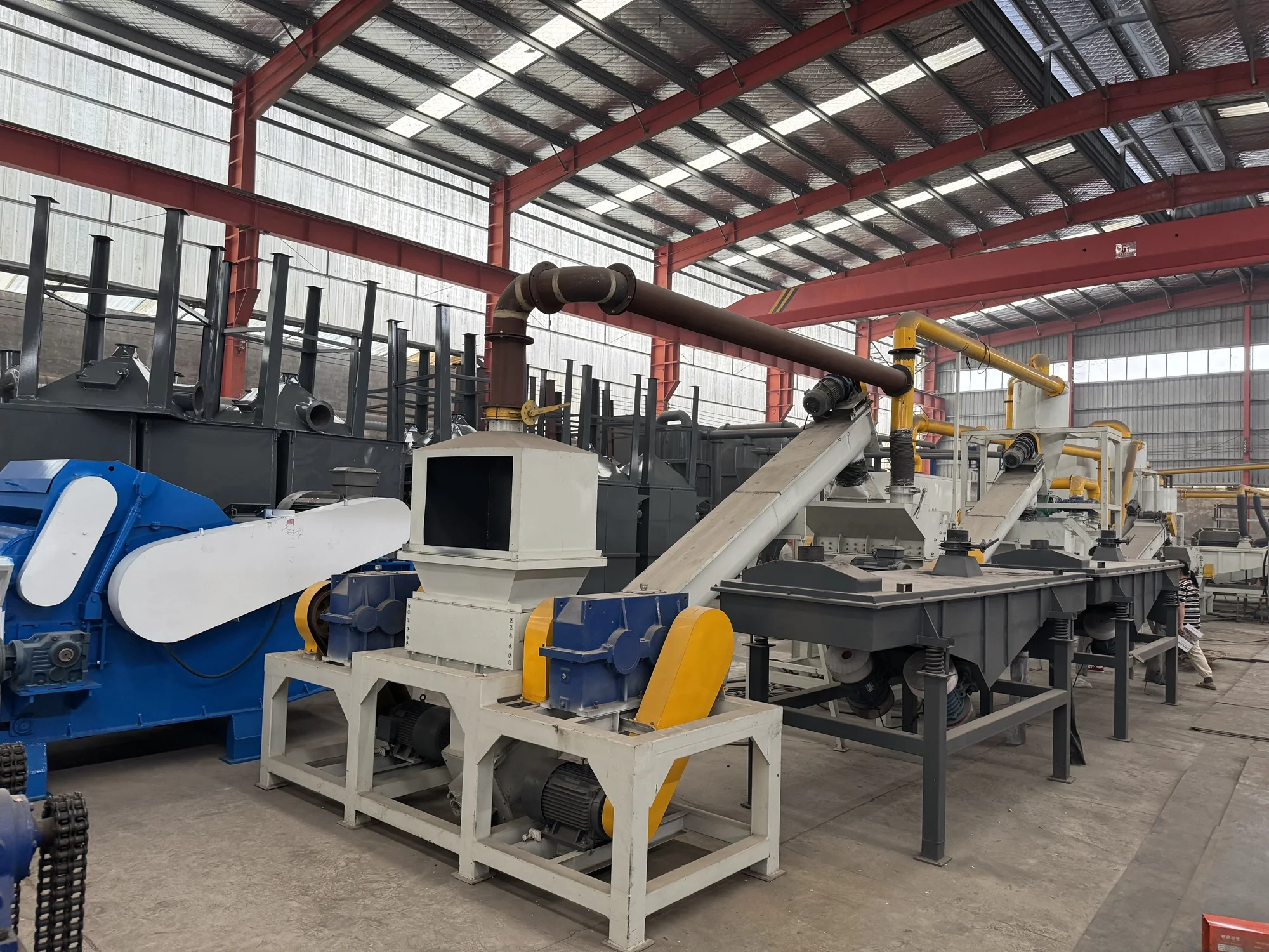 High Recovery Rate Lithium Ion Battery Recycling Plant Battery Recycle Equipment For Recycling Cell Phone Batteries