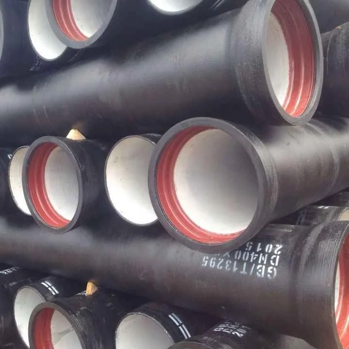 
ISO2531 ductile cast iron pipe DN80-DN2600 class K8, K9, K10 300mm 