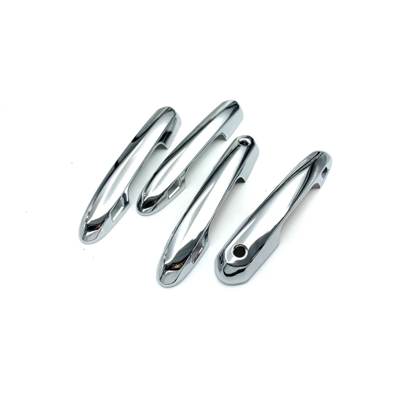 Car Auto Accessories ABS Chrome Side Door Handle Cover Trim For Toyota RAV4 2019 2020