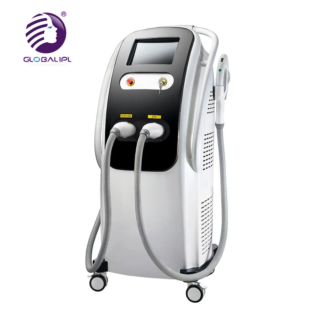 Vertical hair removal machine laser epilator ipl and diode laser machine