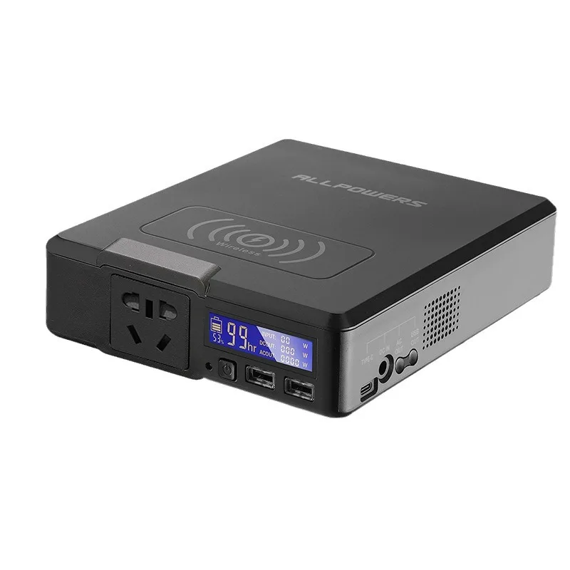 Outdoor power supply, wireless energy storage power supply, laptop, portable power bank, mobile power bank 200w power power bank