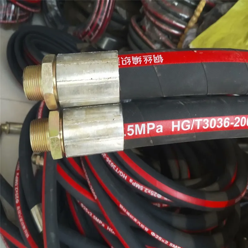 High temperature steam lines hydraulic rubber hose steam hose EPDM rubber steam hose