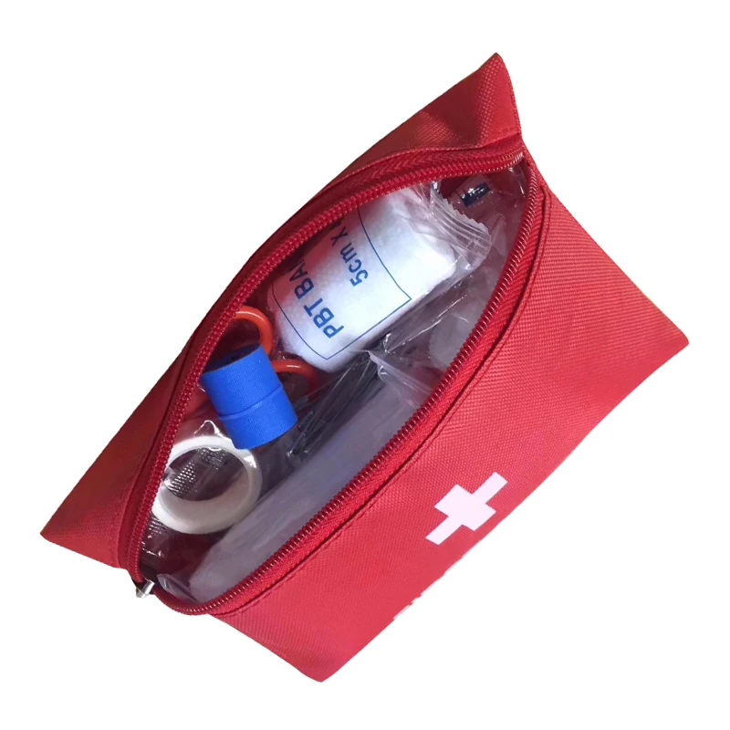 Health Care Home Emergency Medical Portable Travel Survival Mini First Aid Kit Bag with Supplies