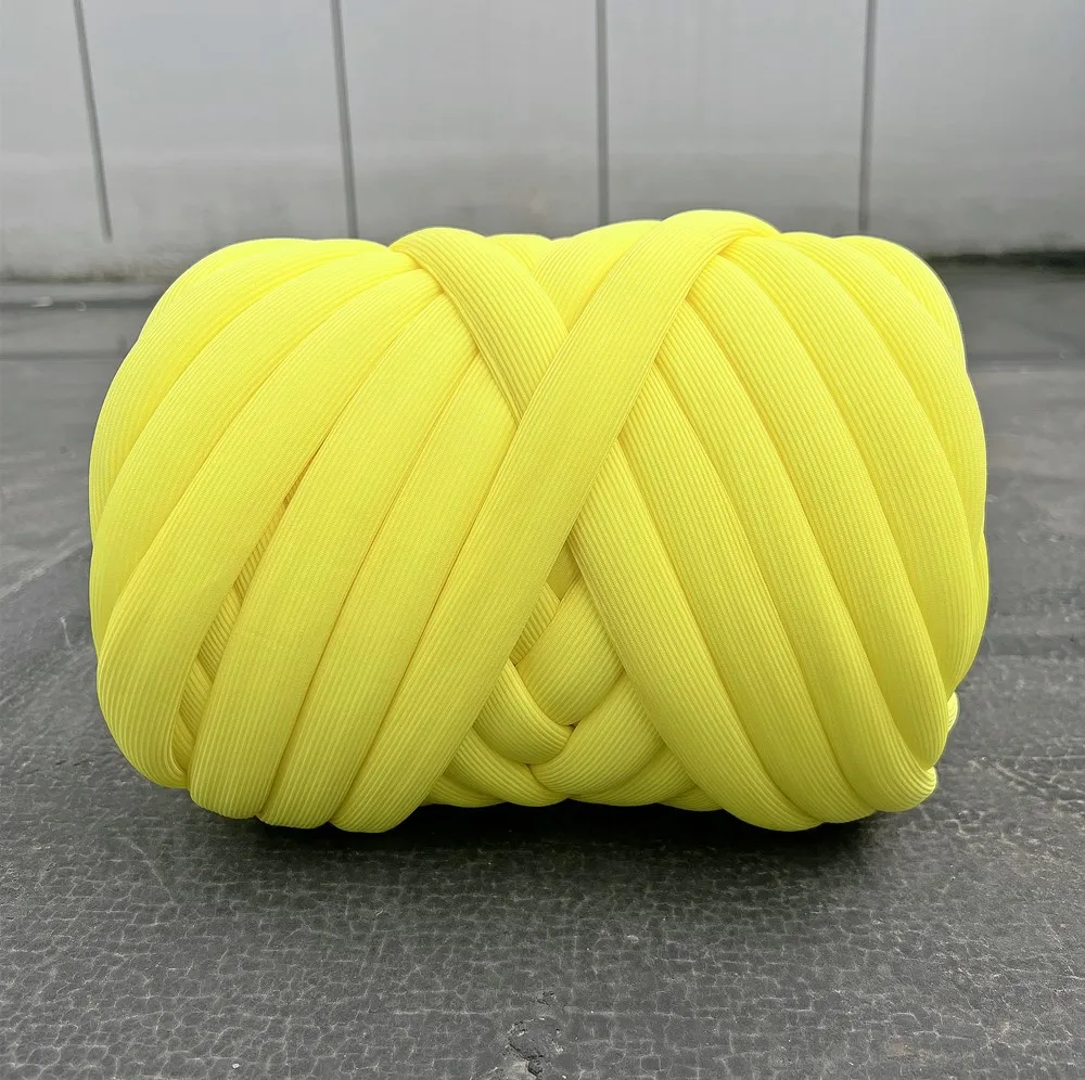 Charmkey New Cool Striped Yarn DIY Extra Thick Icelandic Cloth Line Hand-woven Bag Blanket Cat Bed