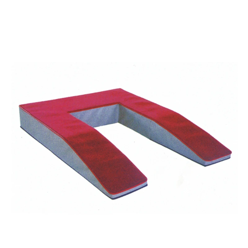 LDK sports equipment U shape spring board bumper padding incline gymnastic mats for landing