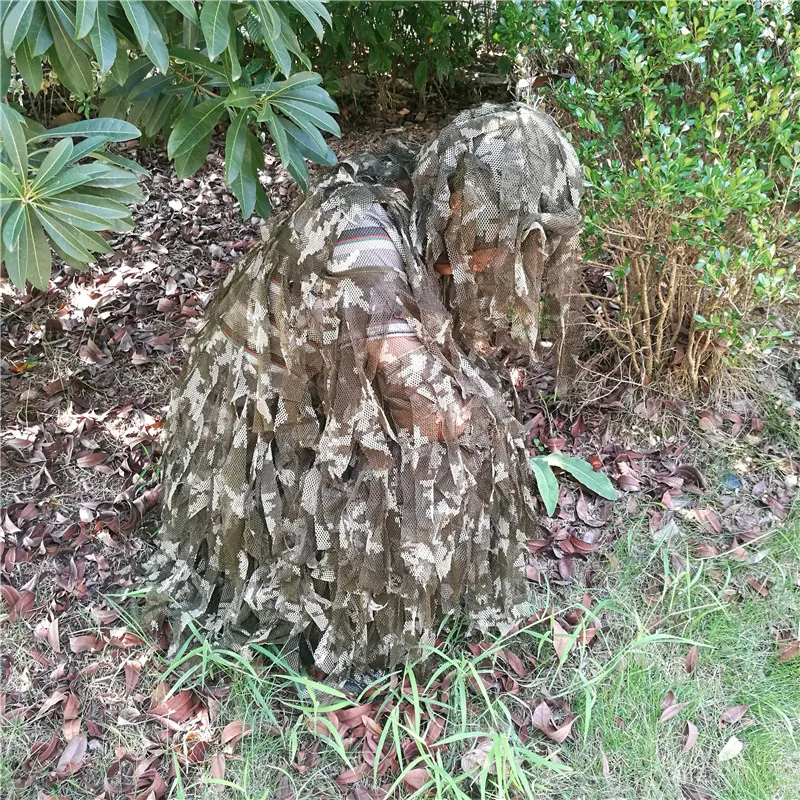 Ghillie Костюмы для охотничьего снайпера ghillie маскирующие