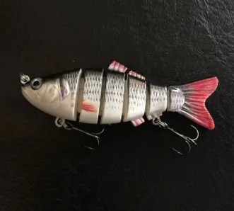 Artificial Carp hook multi jointed Crankbait swimbait fishing lure