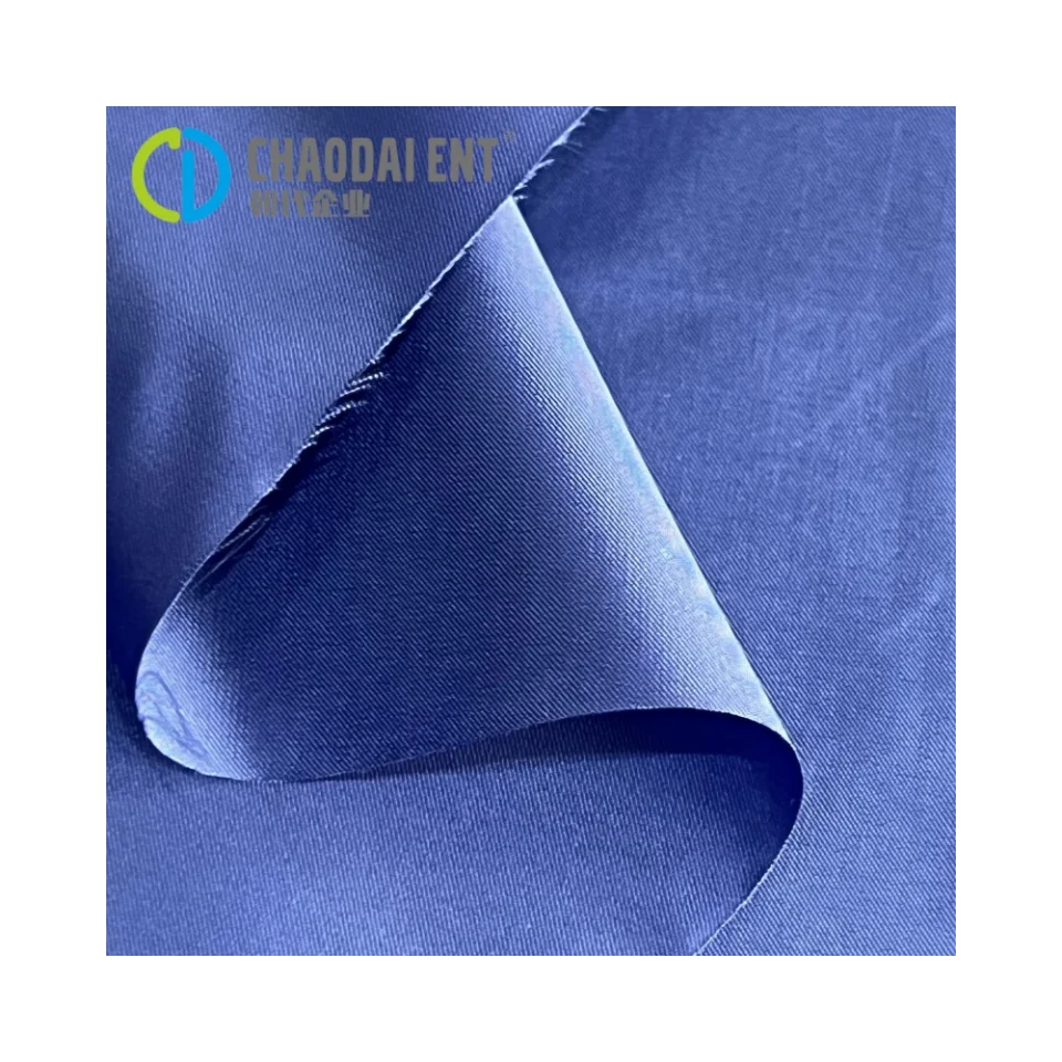 New Arrival 460T Semi-gloss Polyester Taffeta 2/1Twill GRS Dyeing 100%RPET Recycled Polyester Taffeta Fabric For Bag
