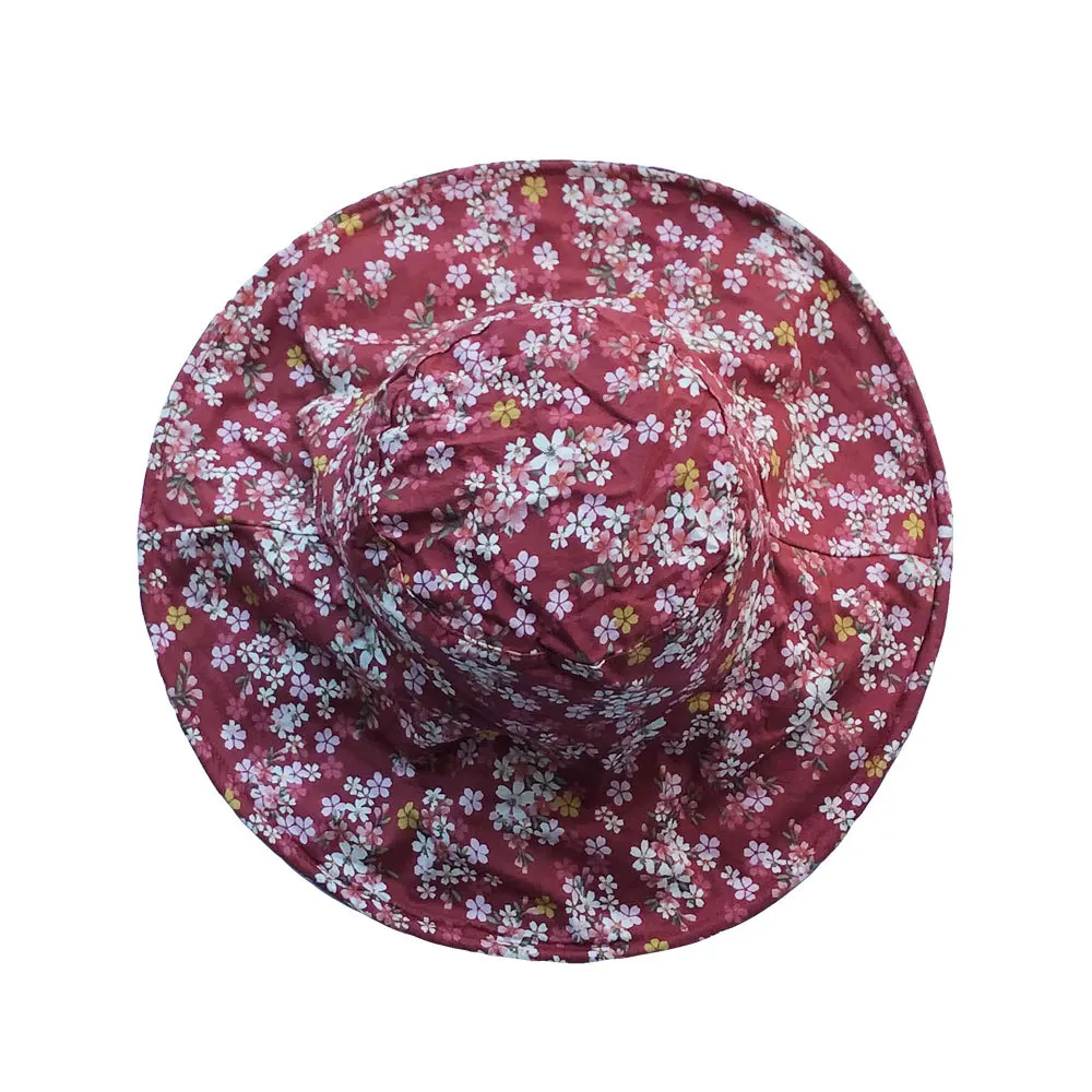 Baby Hat Summer  Sun Protection Toddler Hat Bucket for Baby Girl Adjustable Kid Hat