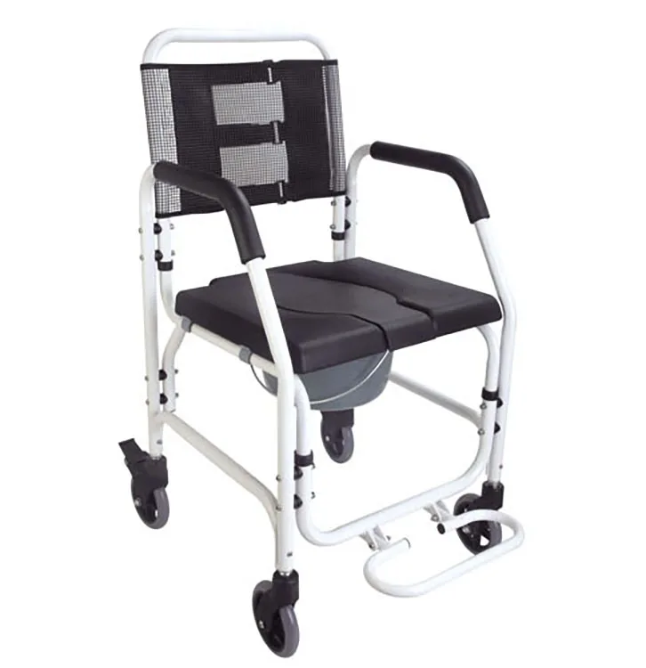 Wholesale high quality manual wheelchair elderly and disabled bathroom shower toilet chair