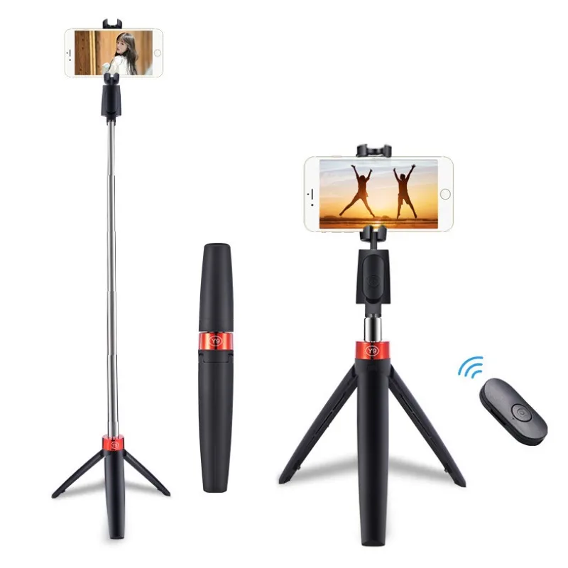 The New  Foldable Wireless Phone Holder Selfie Stick Monopod Tripod With Remote control