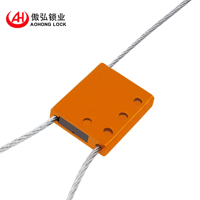  Security Container Seal Lock Aluminium Alloy Cable