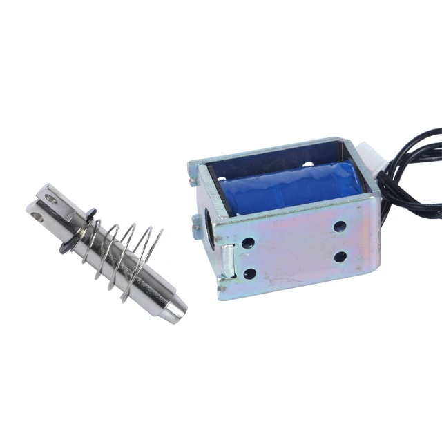 Электромагнит постоянного тока, 12 В, 24 В, 300 мА, 8 мм