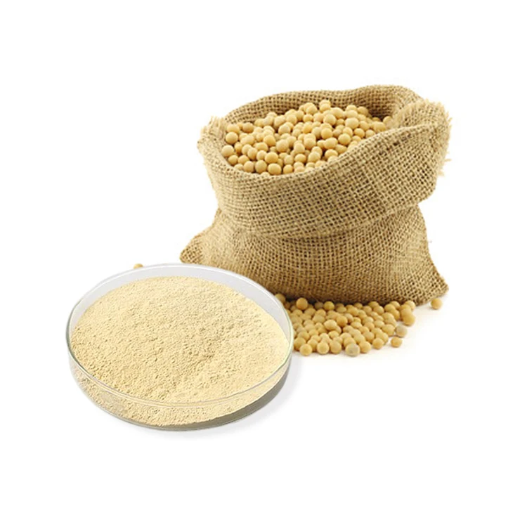 Soybean protein Light yellow powder  Soybean peptide powder used for medical and health products, beverages and food
