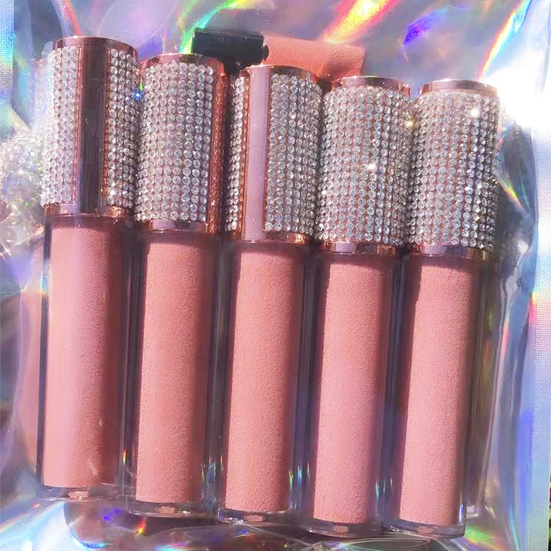 Private Label Pigment Set Lipgloss Vendor Lip Gloss with printing logo