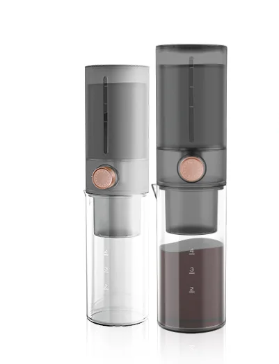 Timemore 400ml black color small i iced drip hand cold brew coffee pot