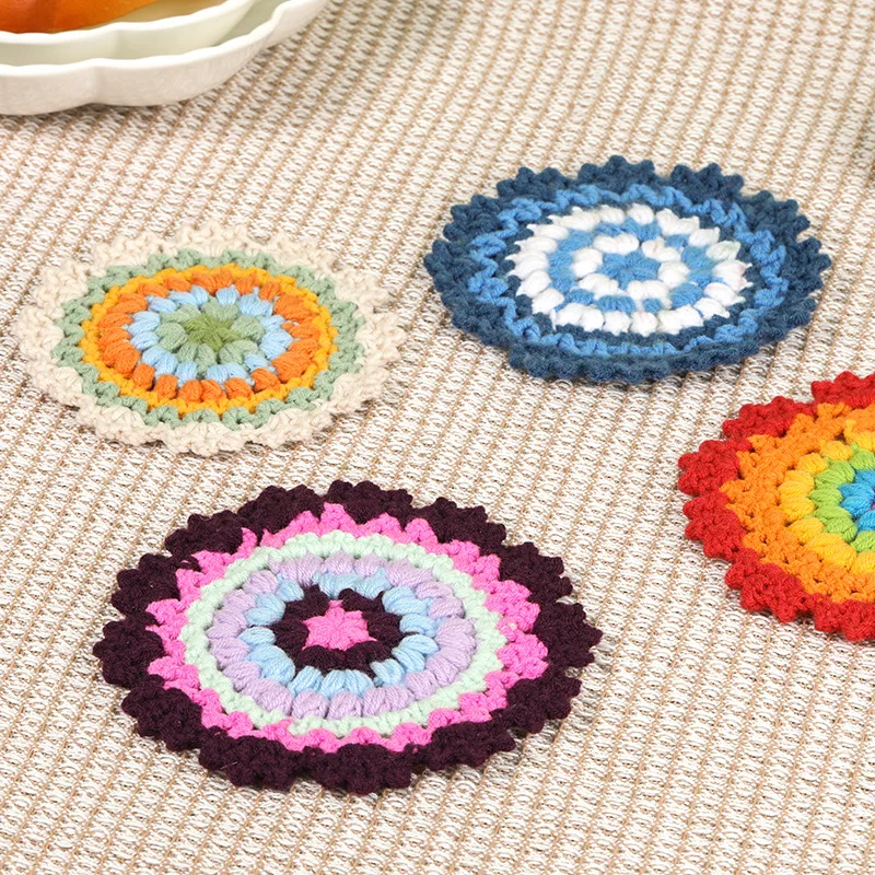 Crochet Kit for Beginners,Coasters Plant Pot Crochet Start Kit for Adults, Complete Knitting Crochet Supplies