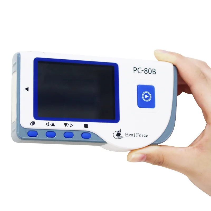 
 Медицинское оборудование цифровой диапазон сердечного ритма лежа в 30Bpm 240Bpm ECG машины портативный ecg  