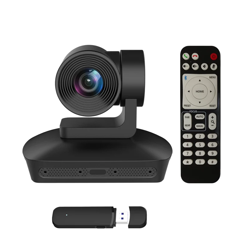 1080p USB Wireless Cameras with PTZ Control,Pan Tilt &10x optical zoom for Conference Room Video Conferencing Zoom Meetings