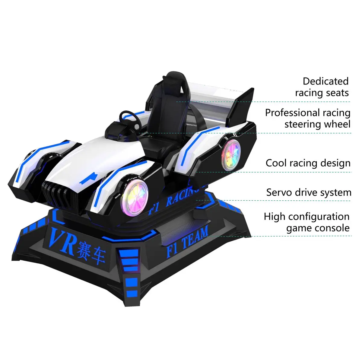 Hot Sales Product Arcade Car Racing Game Machine Playseat Racing Seat Theme Indoor Racing Products Car VR