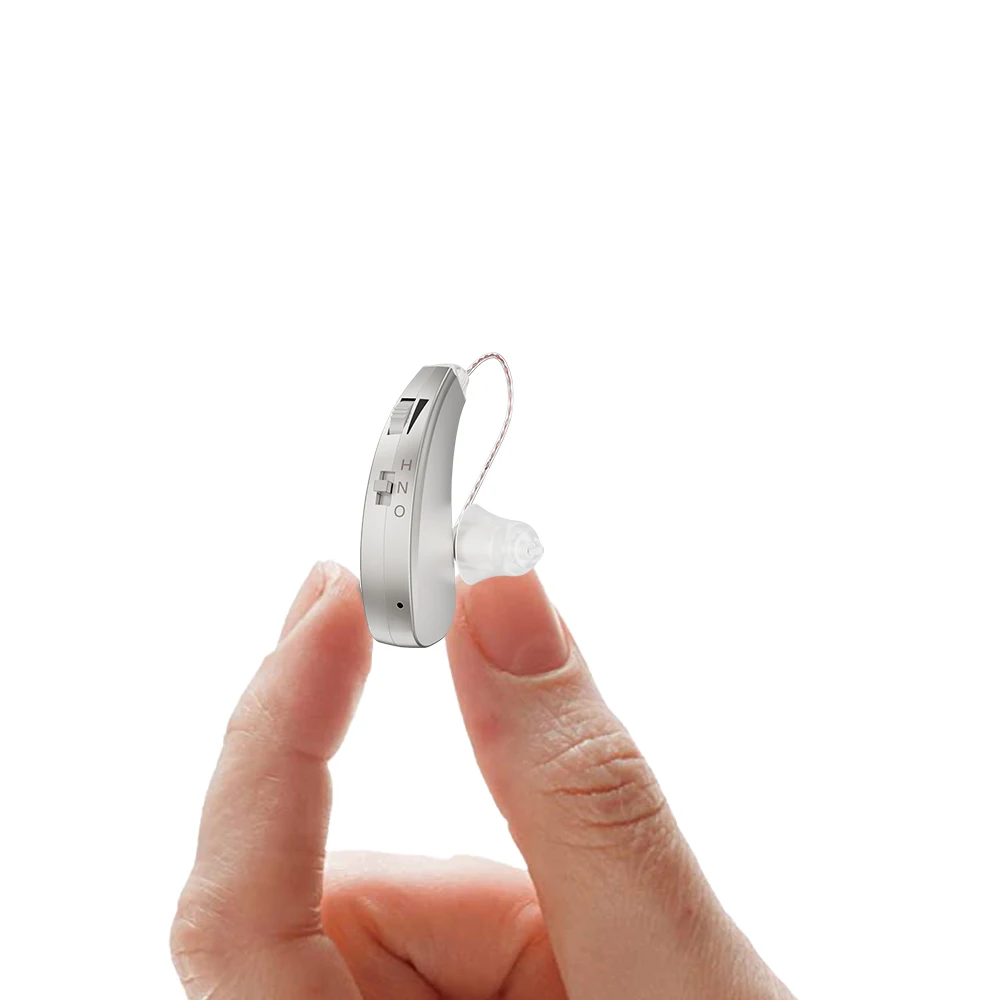 ST01 Analogue Pocket Hearing Aids Rechargeable BTE RIC Healthcare Supply Medical Sound Amplifier Cheap Price