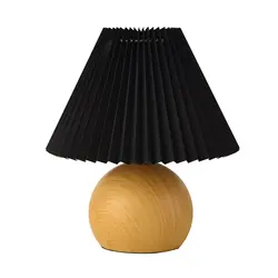 Creative Hot Sell Small Table Lamp Modern Bedside Lamp With DIY Black Lampshade Metal Base Lamp for Bedroom