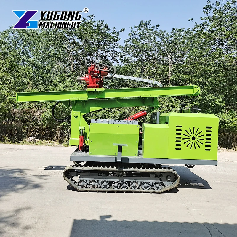 Hydraulic Pile Driver side Clamp Pile Driver ground Screw Pile Driver Ground Screw Machine