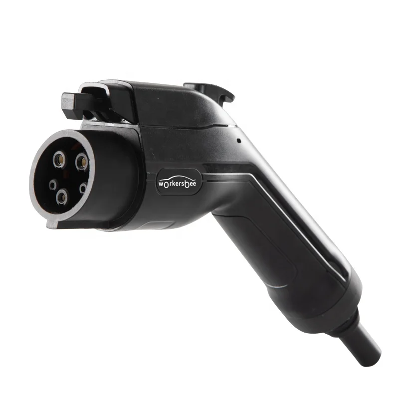 White 32A IP65 EV Charging Cable Type 1 Untethered Cable Workersbee 10000 Times Accepted 2 Years CE TUV IP54 Plug 1pc