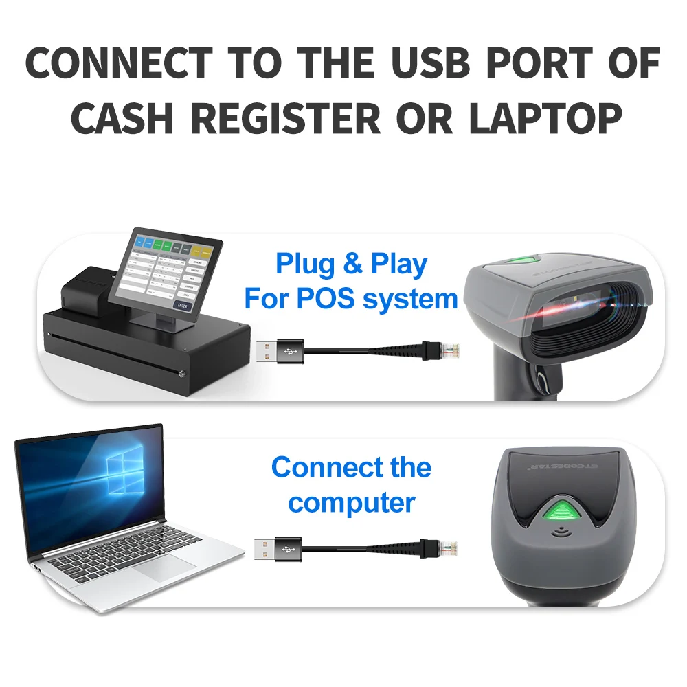 X-760E Мобильных Платежей QR считыватель штрих-кодов большого Проводной USB Портативный 1D 2D сканер