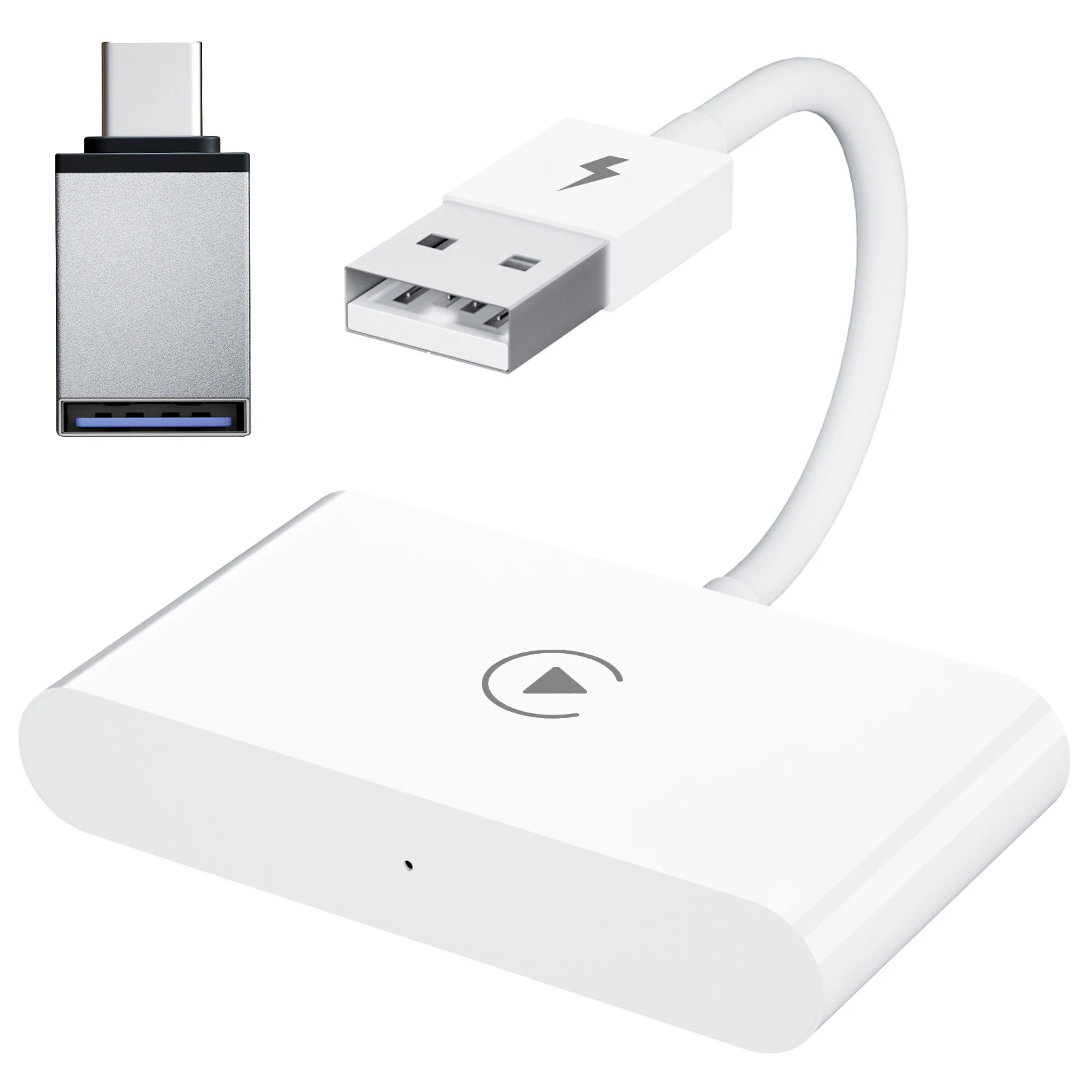 Портативный беспроводной адаптер Carplay для iPhone USB Carplay Dongle с гарантией 6 месяцев