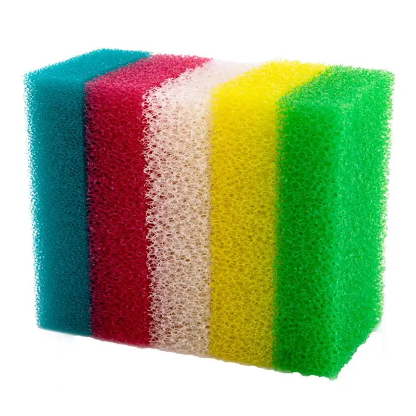 OEM filter sponge PU scouring pad open cell reticulated cleaning sponge