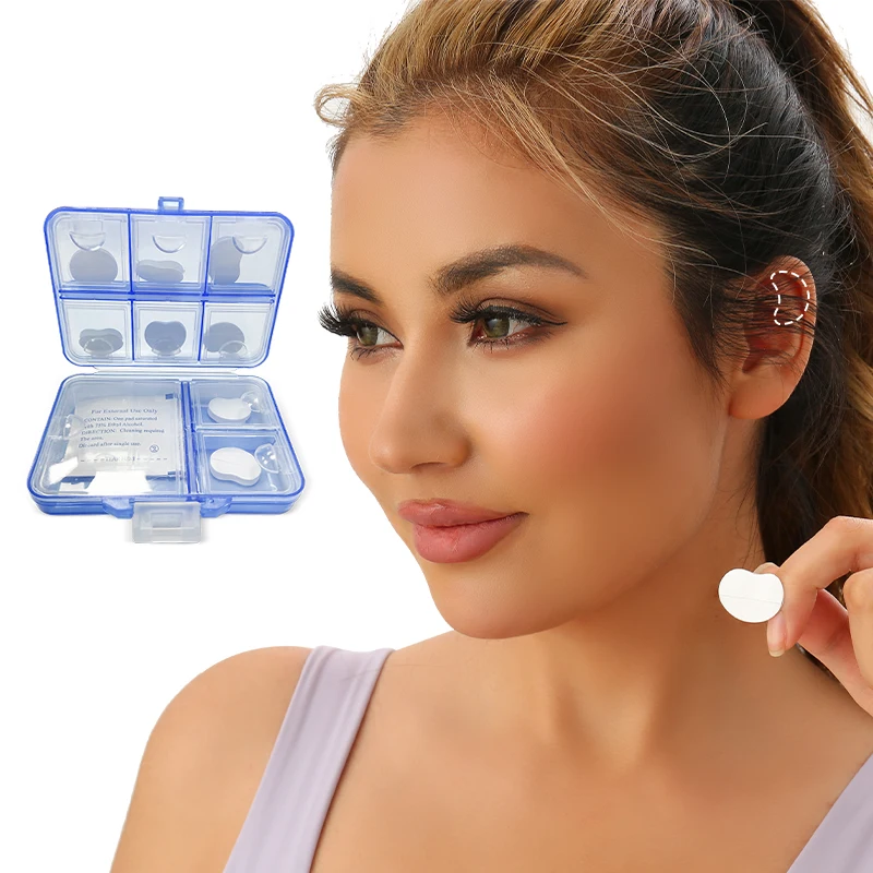 2023 Popular Ears Cosmetic Correctors Solves Big Ear Problem for Prominent Ears Transparent Silicone Tape