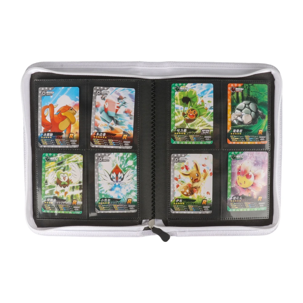 Wholesale MTG Trading Card Binder 4 Pocket Portable Game Card Holder PU Leather Collection Top Loader Album Trading Card Binder