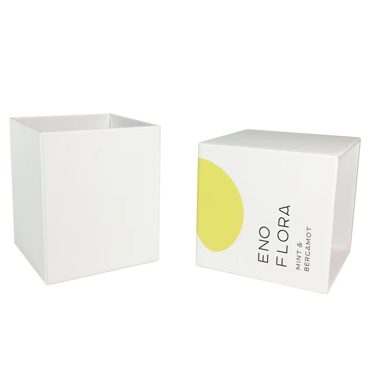 
New design custom cardboard gift bath bomb packaging paper boxes two pieces style 