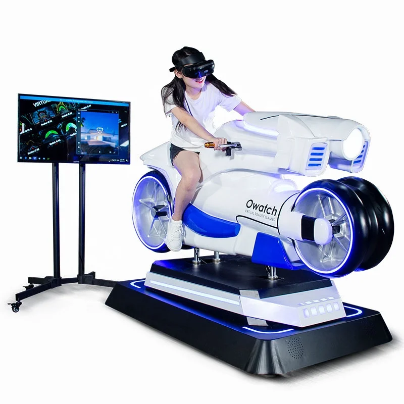 
Amusement Park VR Moto Motorbike 9D Racing Car Game Machine 9D VR Motorcycle Simulator For Sale 
