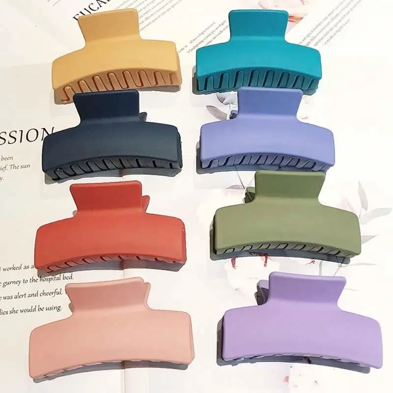 
Hair claws clips simple candy-colored painted hair grip for women hair accessories for women 