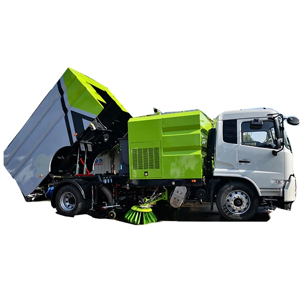 7m3 vacuum cleaning truck airport road street square electric flusher truck mounted sweeper