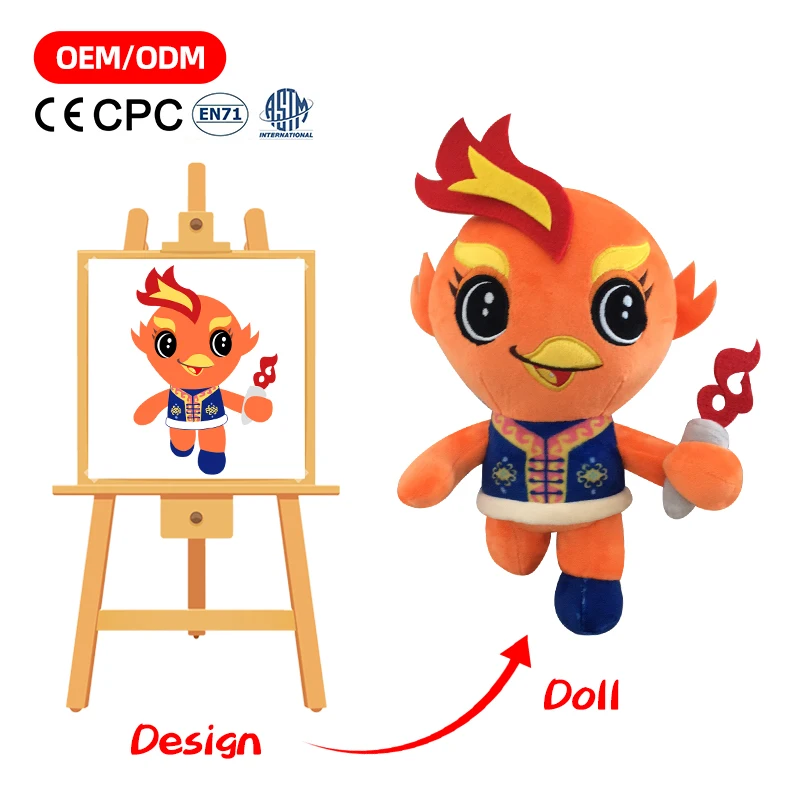 OEM Customized Small Size Plush Keychain Toys With Inside Custom Mini Plush Keychains For Delicate Designs Mascot From Design
