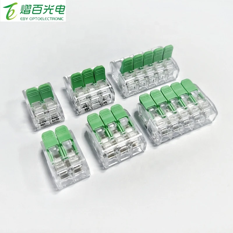 Oj-262 2-контактный рычаг электрического кабеля, соединитель провода, рычаг сращивания, максимальная проводка, 4 мм, разъем высокого тока 221, соединитель