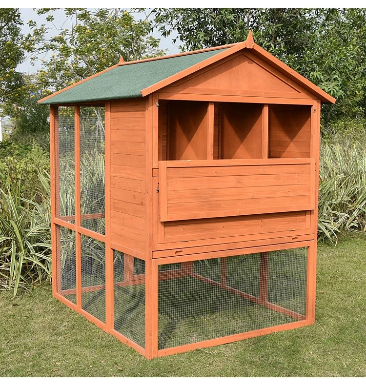 Stock 6cages Solid Wood Loft Pigeon Cage Carrier Pigeon Shed Pigeon Nest
