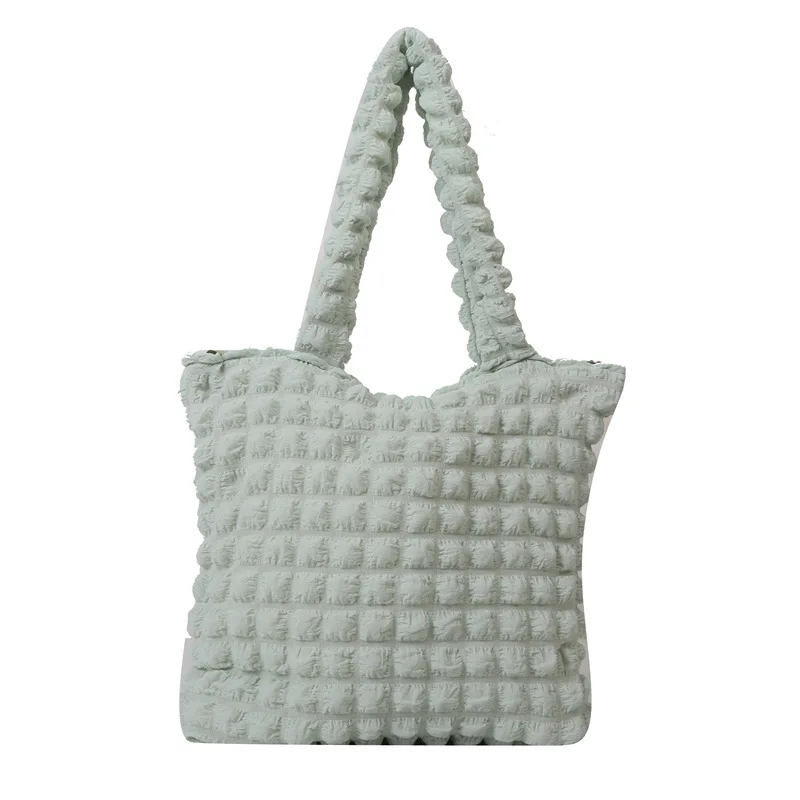 New Arrival Wrinkle Cloud Bags Women Handbags Ladies Wholesale Personality Bubble Flower Quilted Underarm Tote Shopping Bag