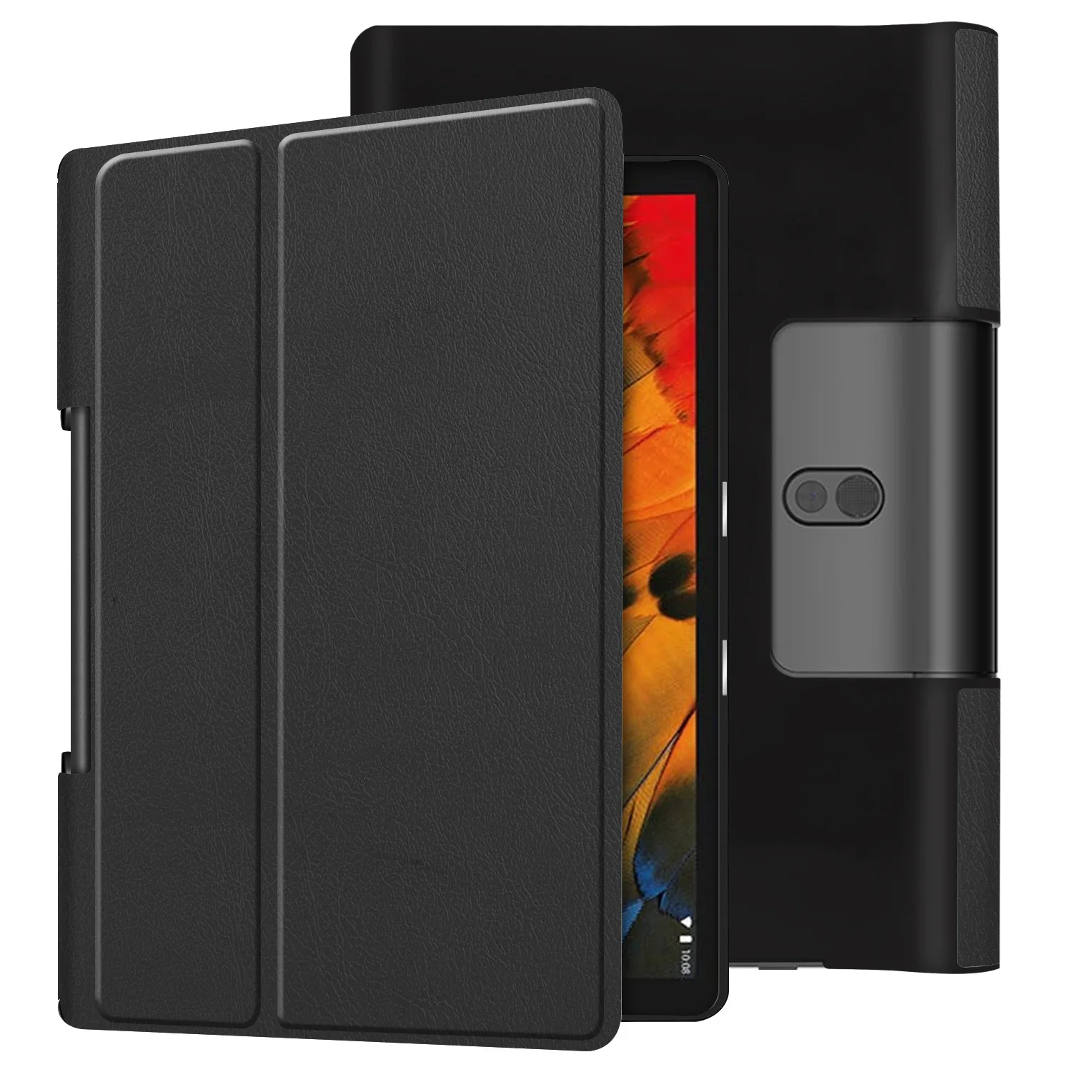 Ultra-thin PU leather Tab Case 10.1 Inch Stand Protective Tablet Flip Cover  For Lenovo Yoga Smart Tab 10.1 yoga tab5