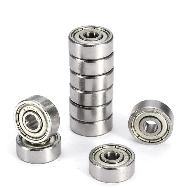 626ZZ Ball Bearing 6mm x 19mm x 6mm Double Shielded 626-2Z 80026 Deep Groove Bearings, Carbon Steel