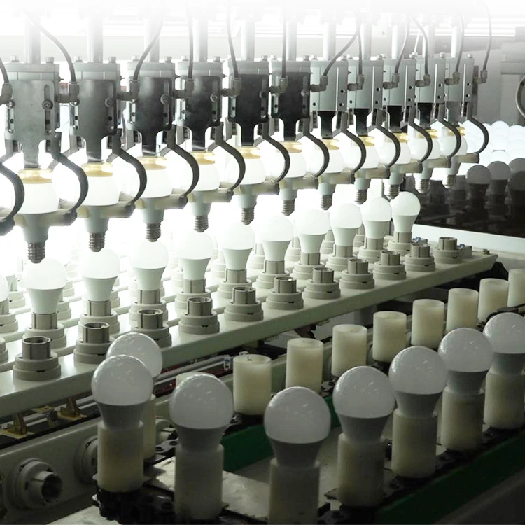 LED light bulb 5W 10W 15W 20W 30W 40W 50W 12v dc led filament bulb e27 production line