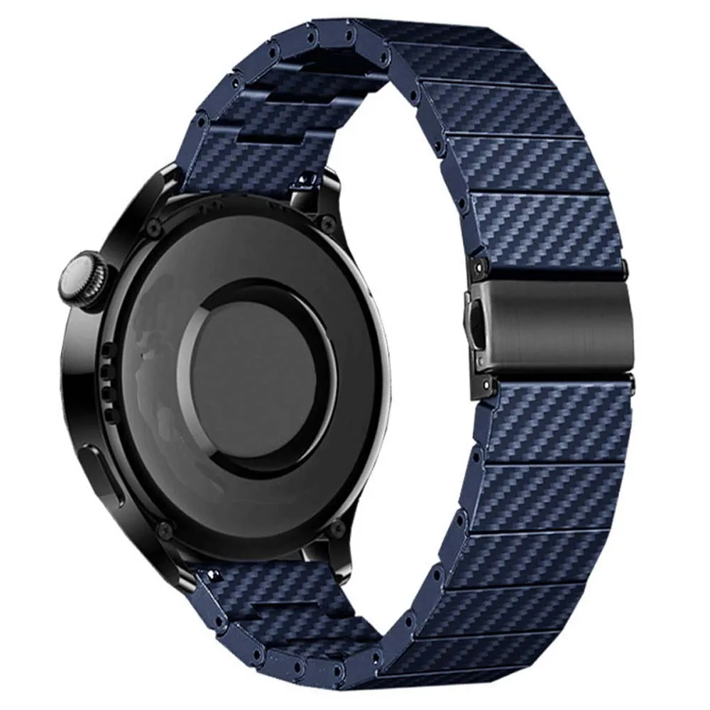 Carbon fiber band Strap Solid Sport Lightweight Waterproof Size 20MM 22mm for Samsung watch